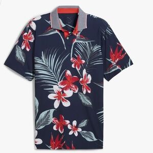 Puma MATTR Luau Golf Polo size XL NWT